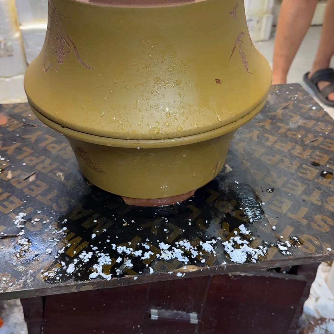 紫砂花盆口径27.12口径