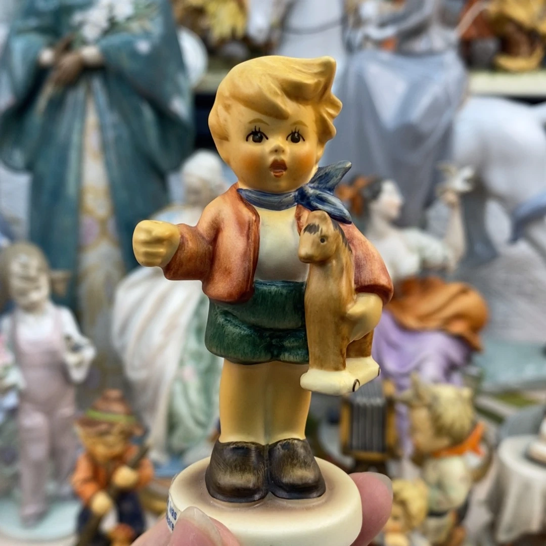 瓷片欧美中古美物摆件