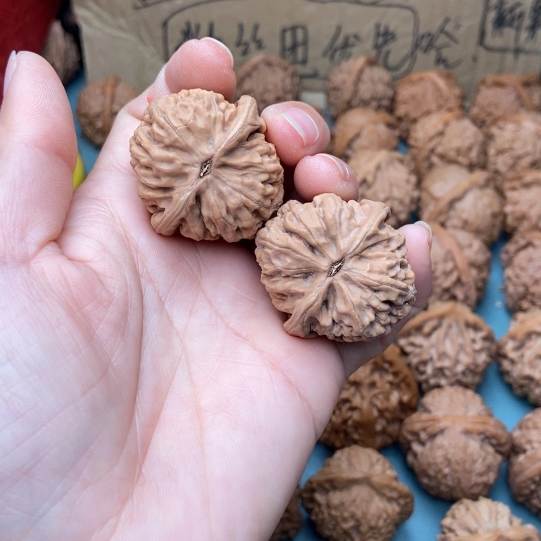 航***航文玩核桃吊坠凤凰台28