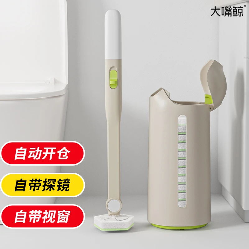 一次性马桶刷2025新款家用卫生间无死角专洗厕所刷子可抛式替换头