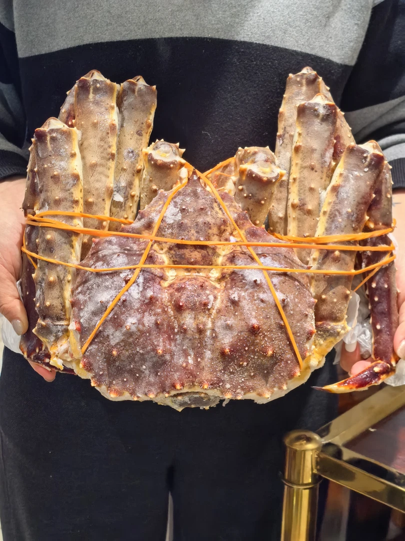 生冻去内脏帝王蟹