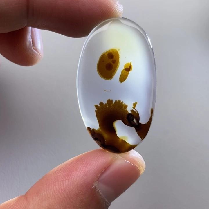 玛瑙/玉髓颈饰未镶嵌穿**空