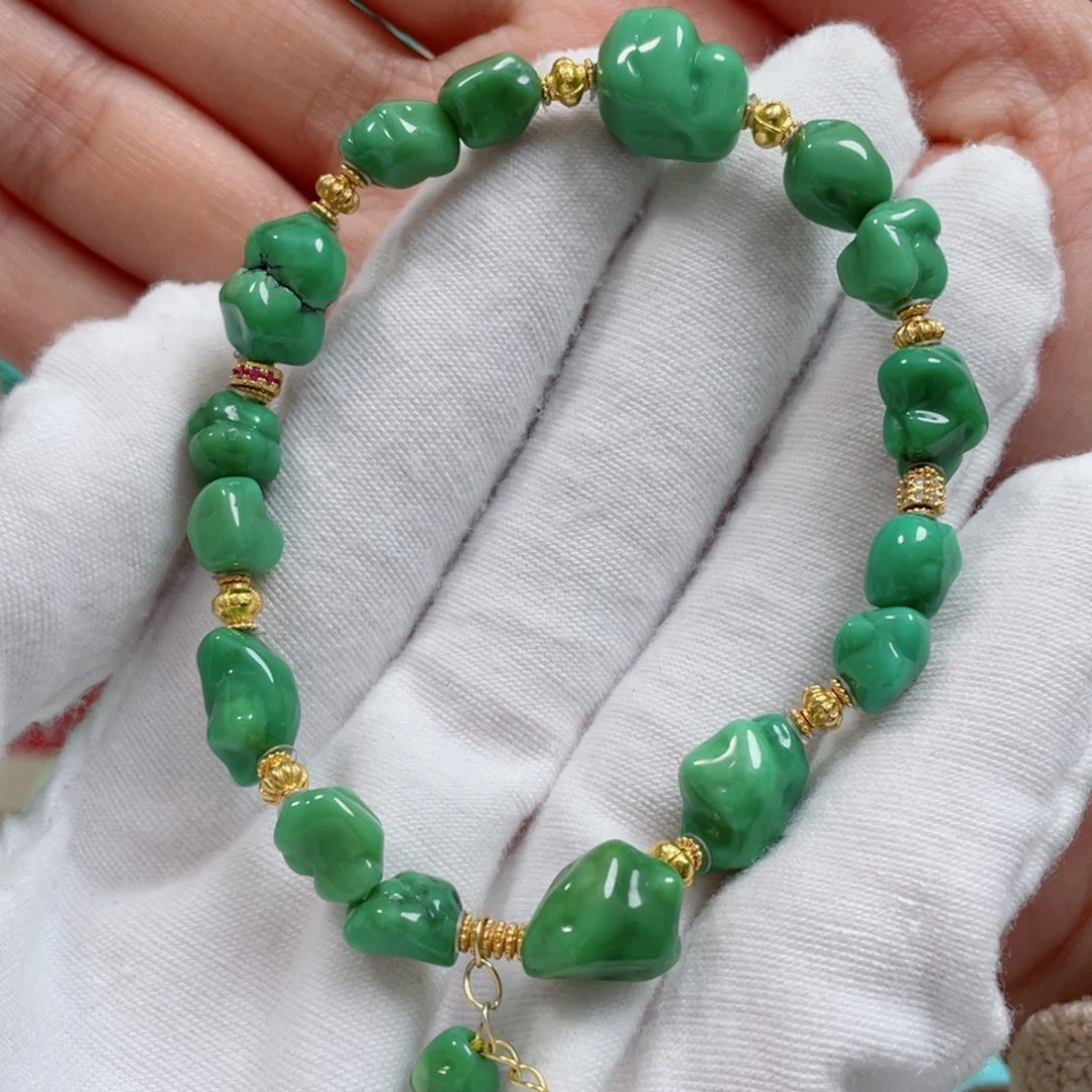 绿松石未镶嵌珠宝奇石