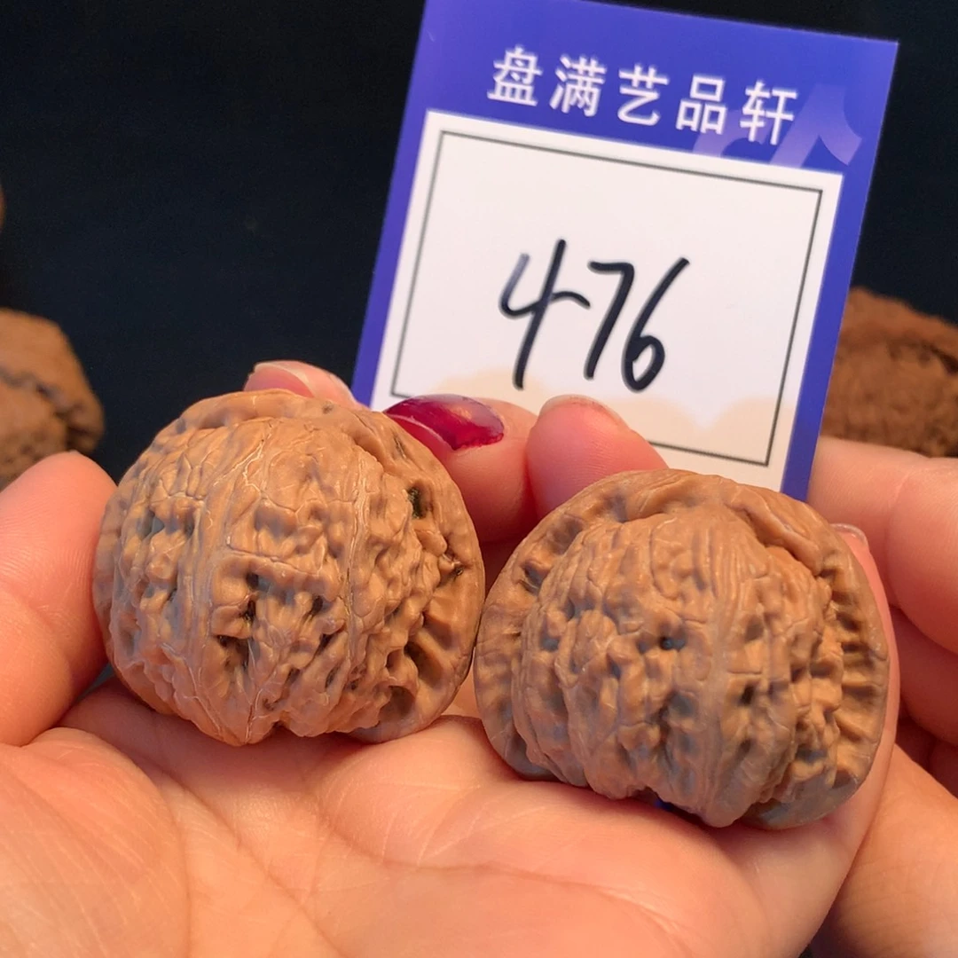 文玩核桃把件476白狮子3.7