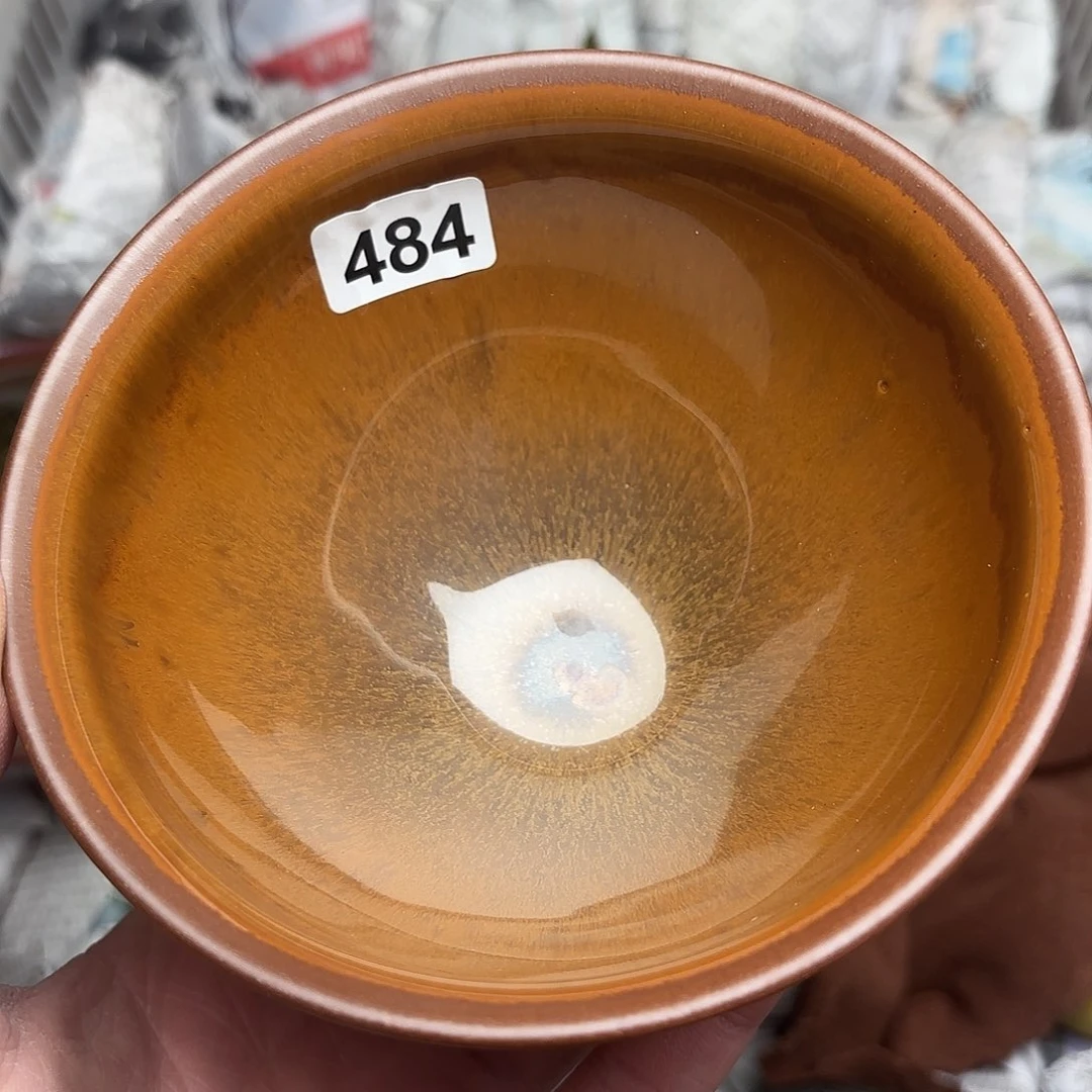 茶盏高***水微瑕建盏主人杯一只