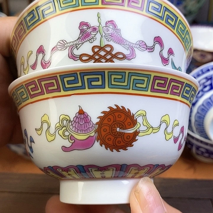 景德镇陶瓷藏式茶碗
