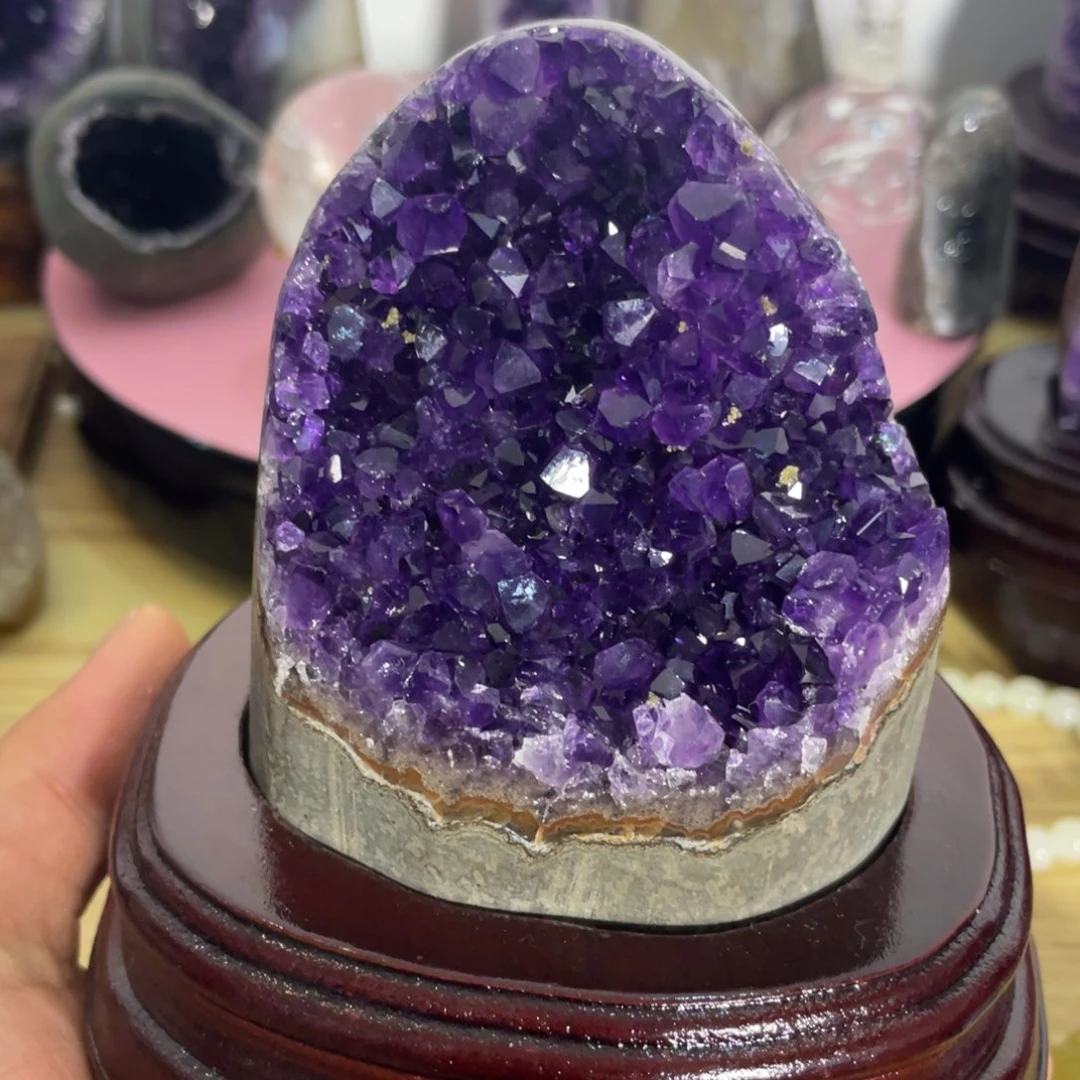 未镶嵌大型摆件（非配饰）紫晶