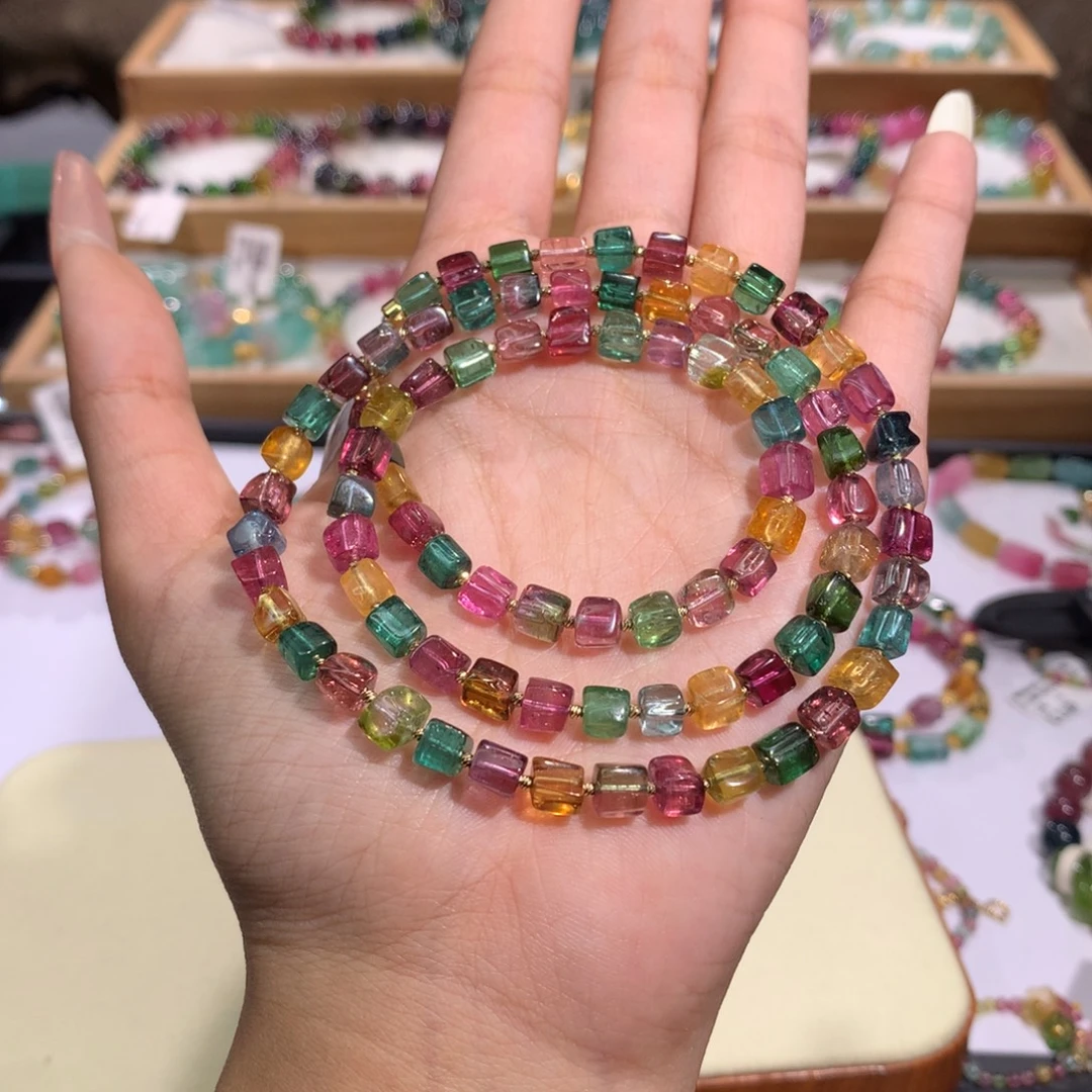 *****未镶嵌手链碧玺多样性发货其一