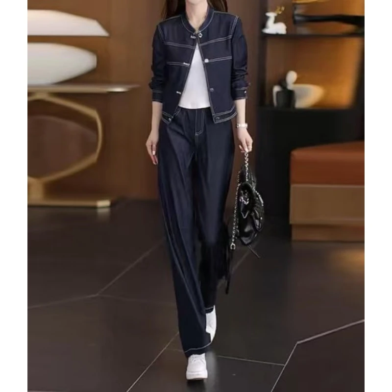 X2255【出口原单】气质优雅时尚显瘦套装-珈珈