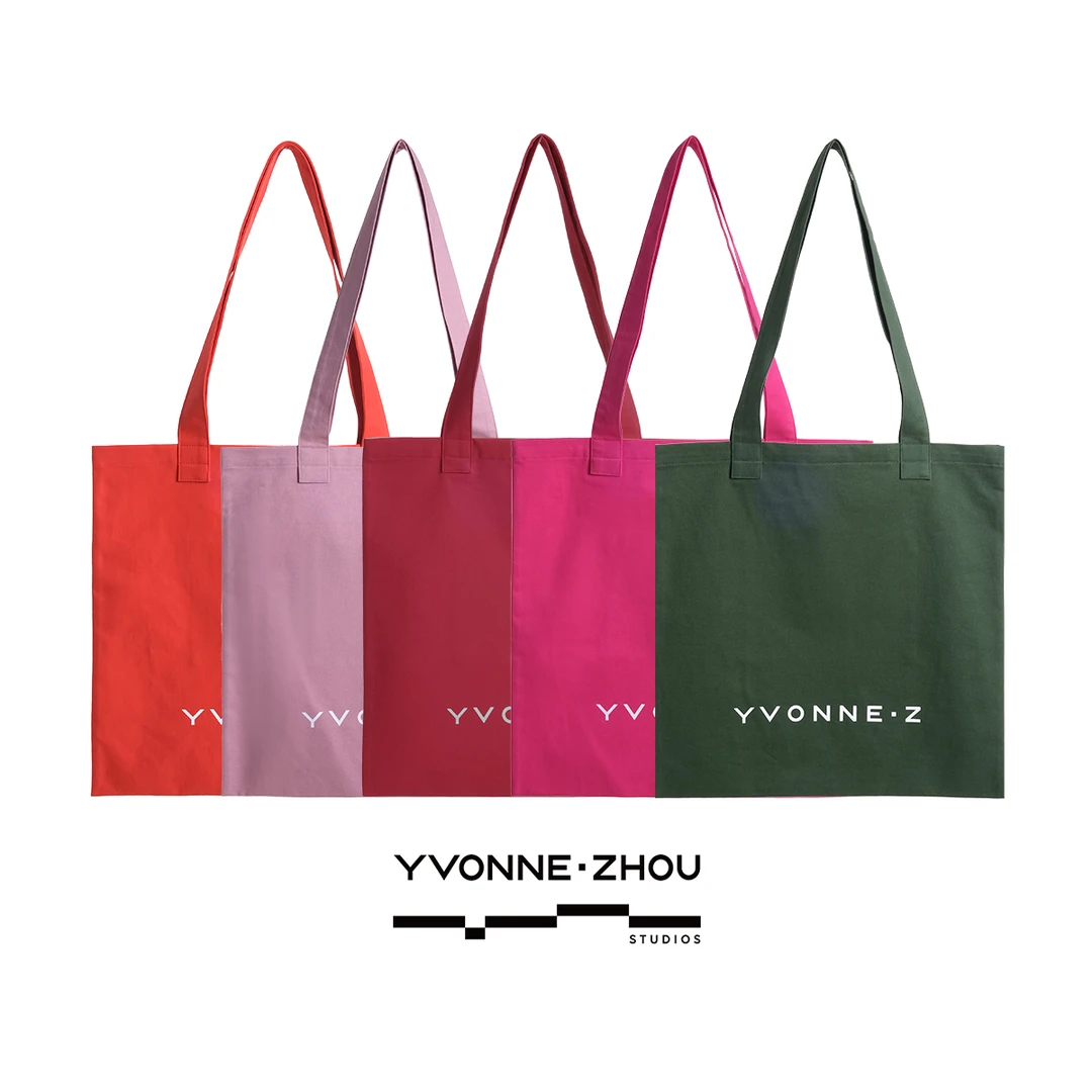 YVONNE·Z 幻彩风尚托特包系列环保户外简约帆布包 25813