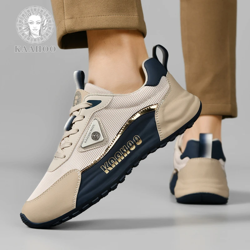 杜莎蕾奴透气男士夏季休闲鞋时尚阿帕奇内增高男鞋低帮舒适跑步鞋