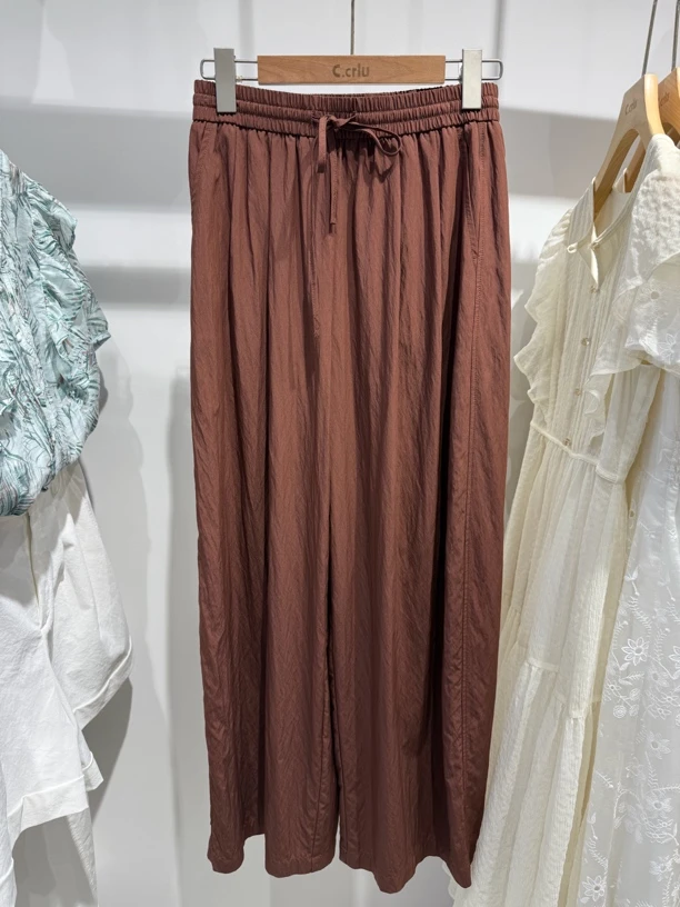 C.crlu可路莎 拖地裤 25夏新款