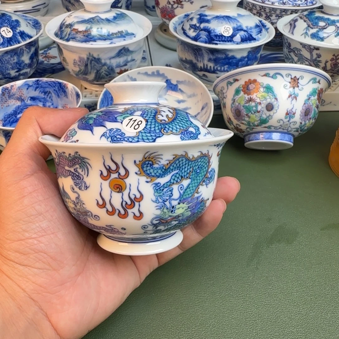 纯手工纯手绘茶具48