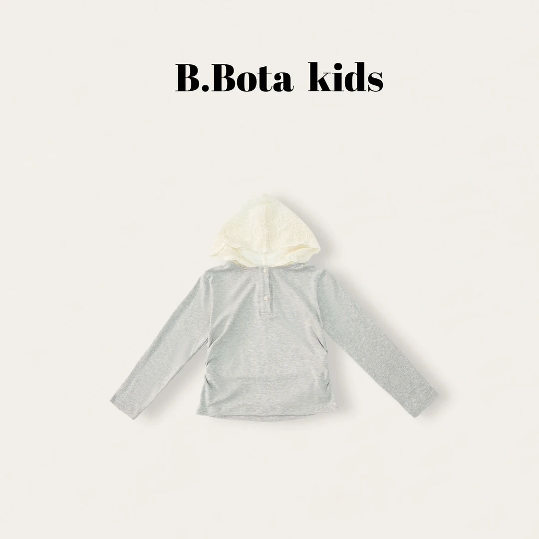 2025秋款儿童休闲女童连帽上衣-bt648