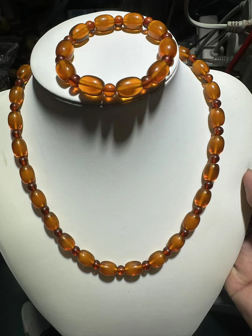 枣珠项链手串套装多样性发其一