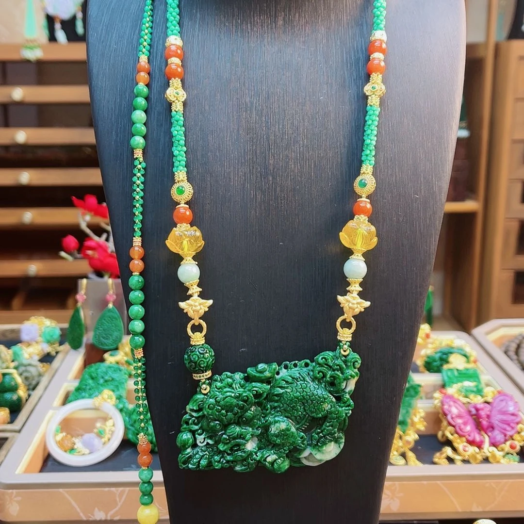 颈饰合金翡翠48小时鉴赏期1