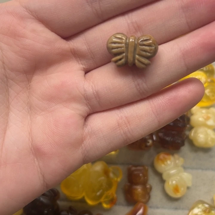 裸石琥珀未镶嵌泽*天然蜜蜡配件