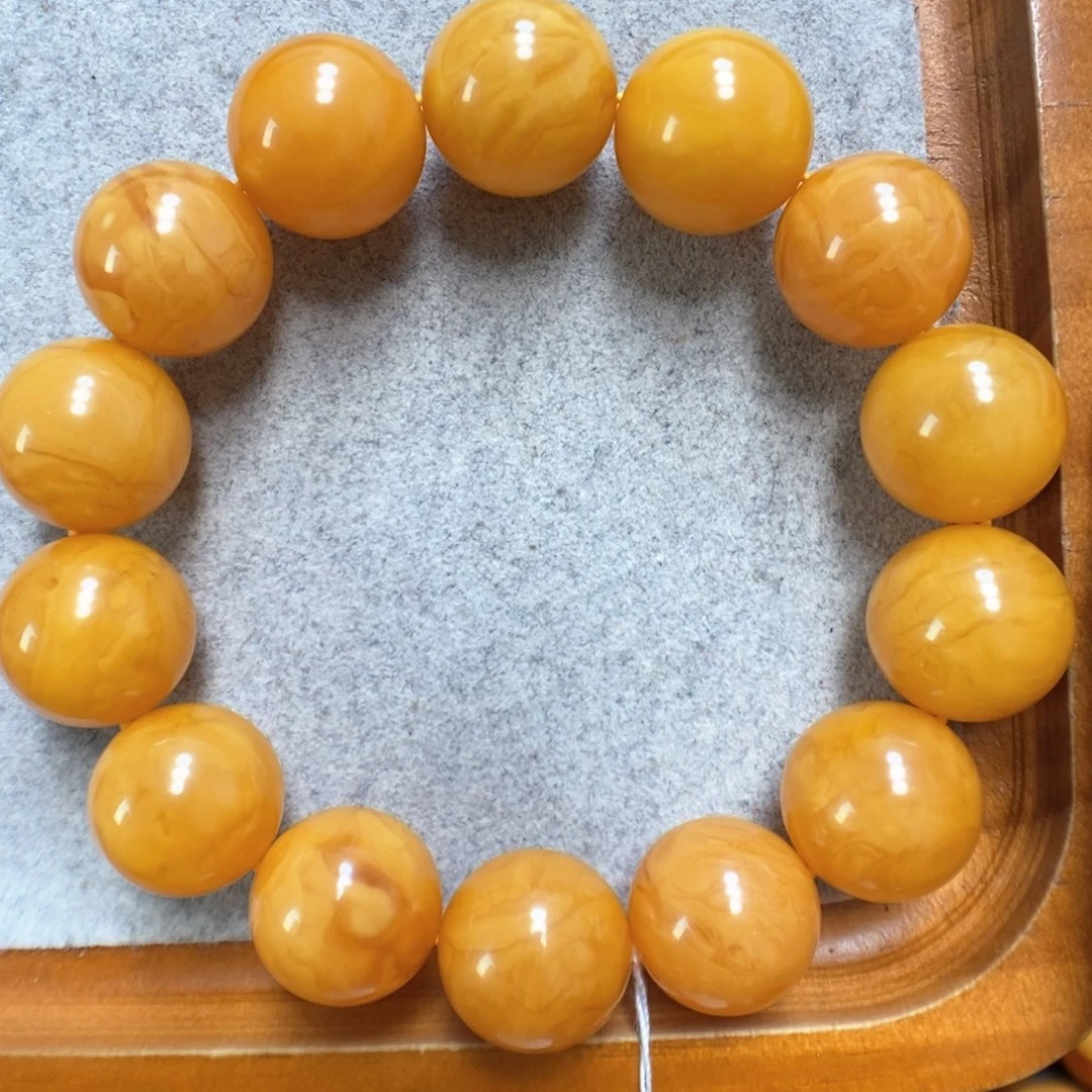 蜜蜡手串未镶嵌蜜蜡手串