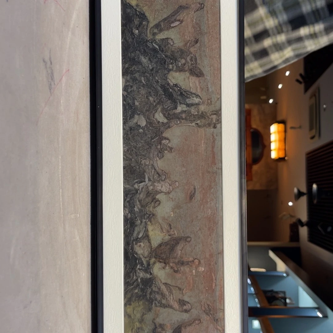 彩石48/17 三峡清江画面石