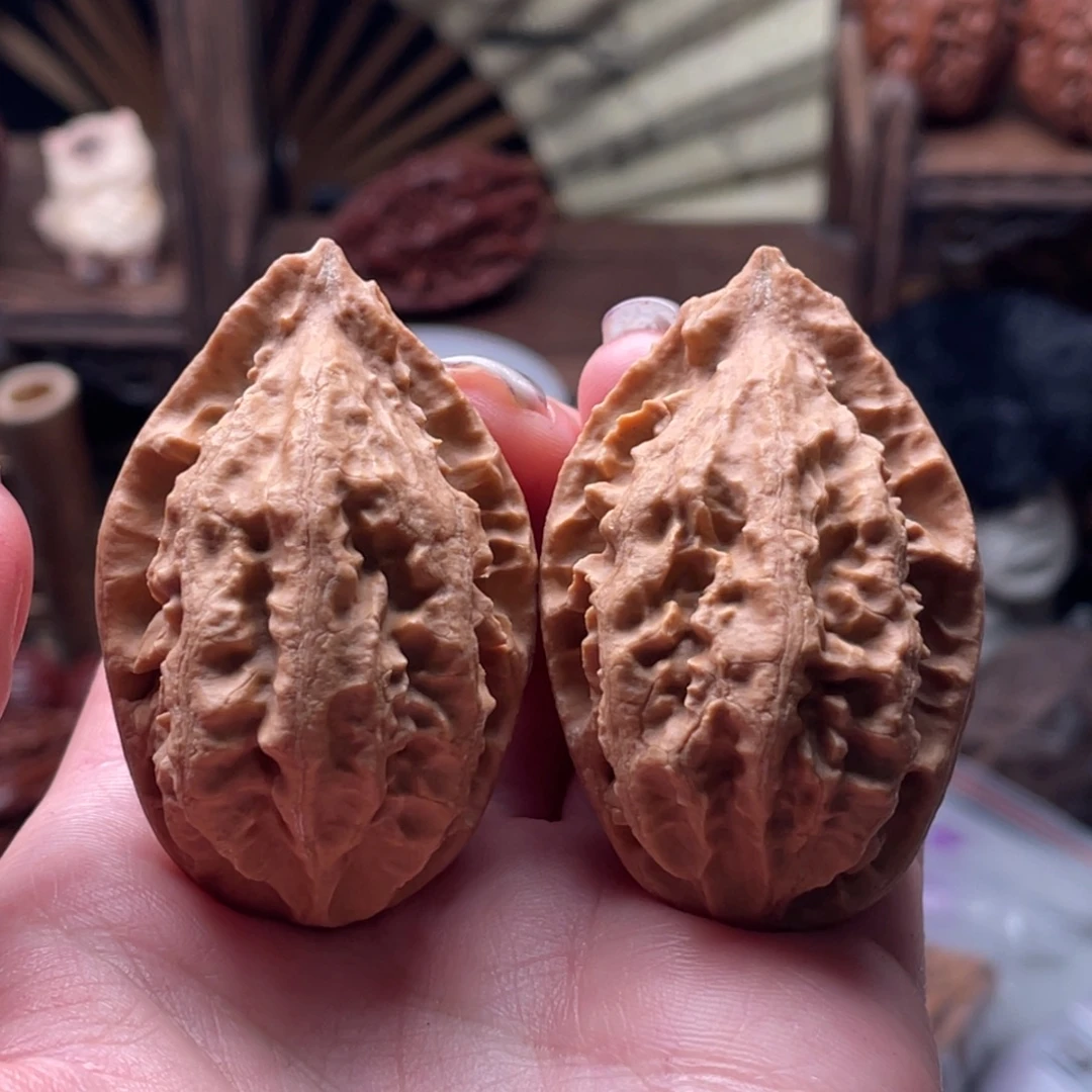 文玩核桃把件楸刀鱼118
