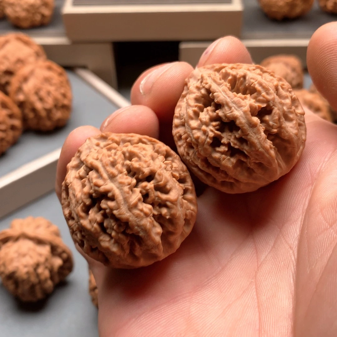 文玩核桃吊坠34莲花座