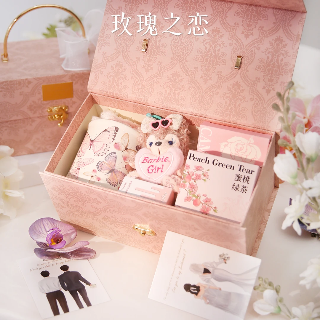 「玫瑰之恋」结婚女伴娘婚礼伴手礼送女生闺蜜回礼生日高颜值