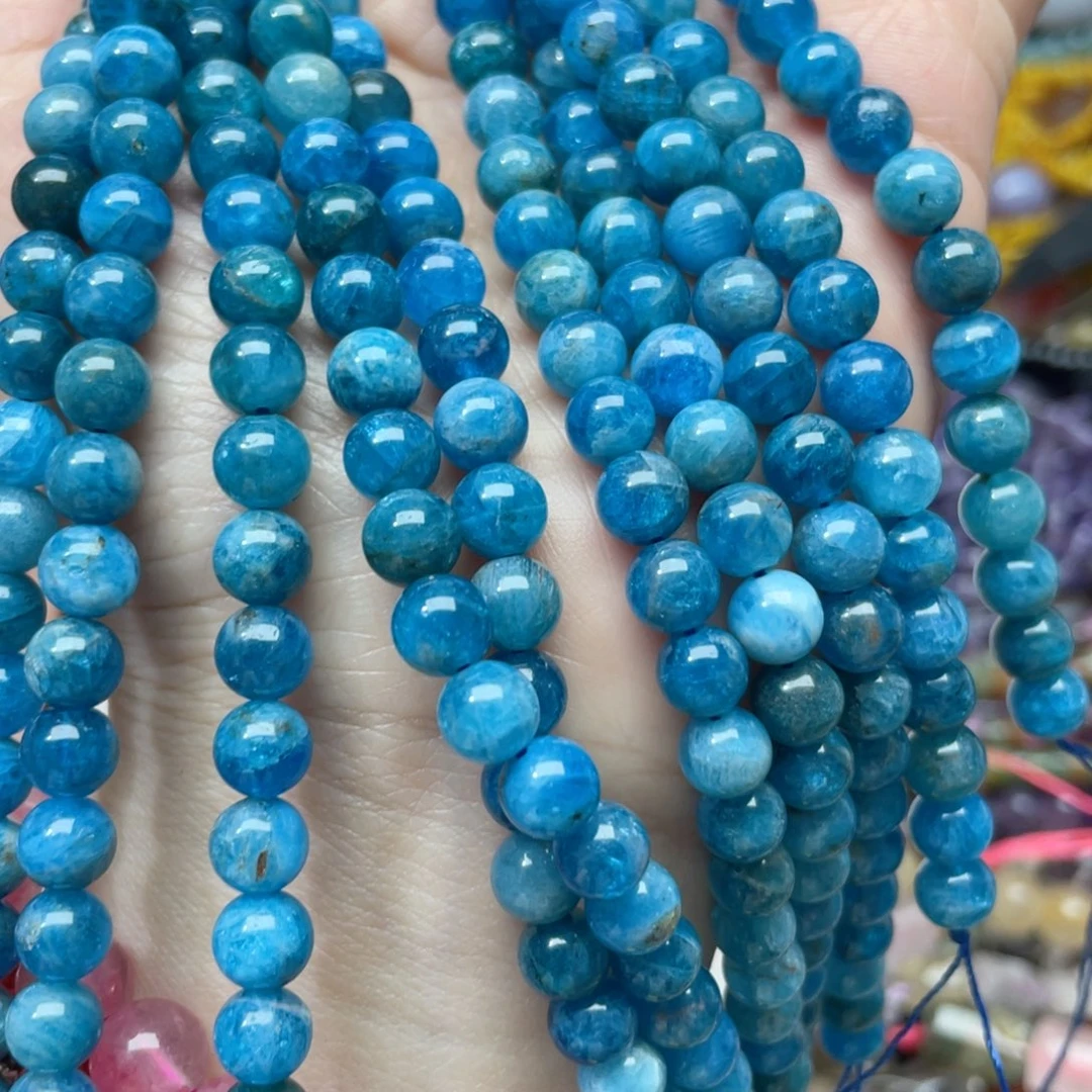 玛瑙/玉髓合金珠宝半成品一条6m蓝林灰隔珠