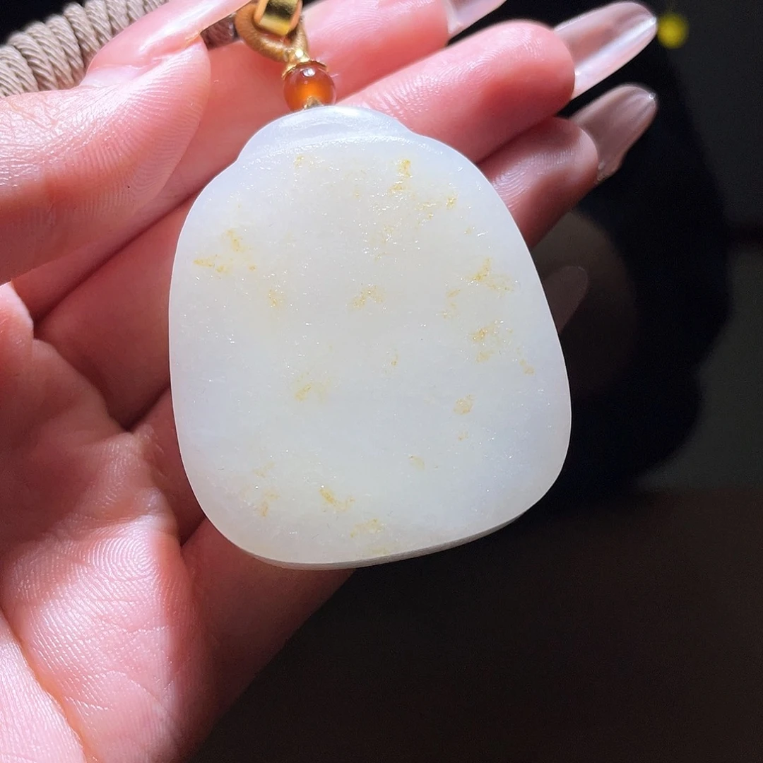 和田玉未镶嵌颈饰D2