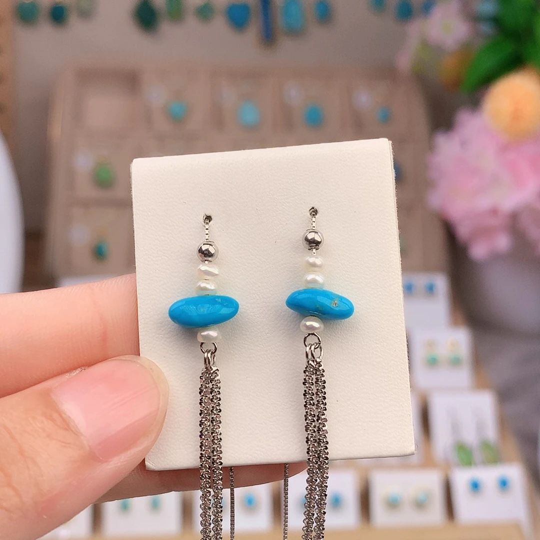 绿松石未镶嵌颈饰