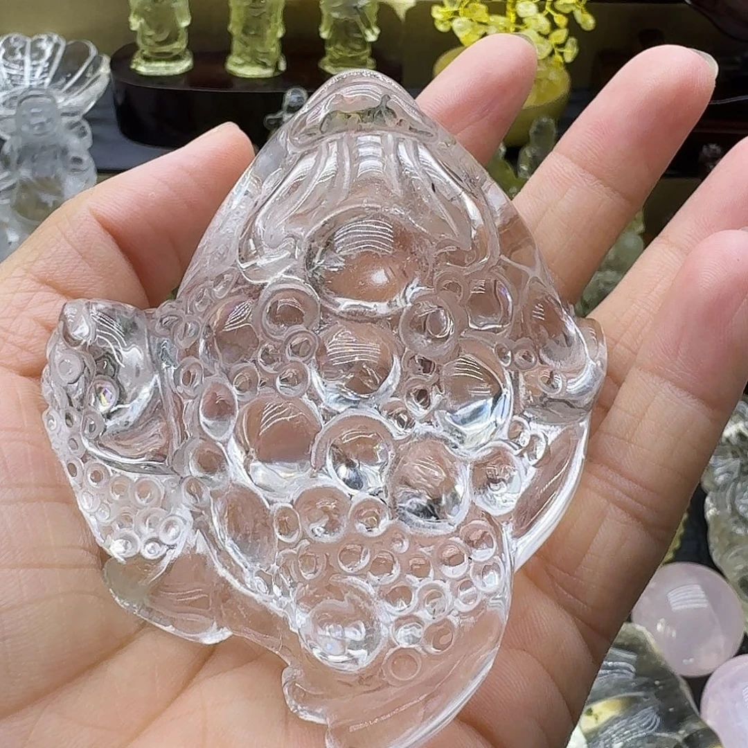月***影未镶嵌珠宝半成品水晶