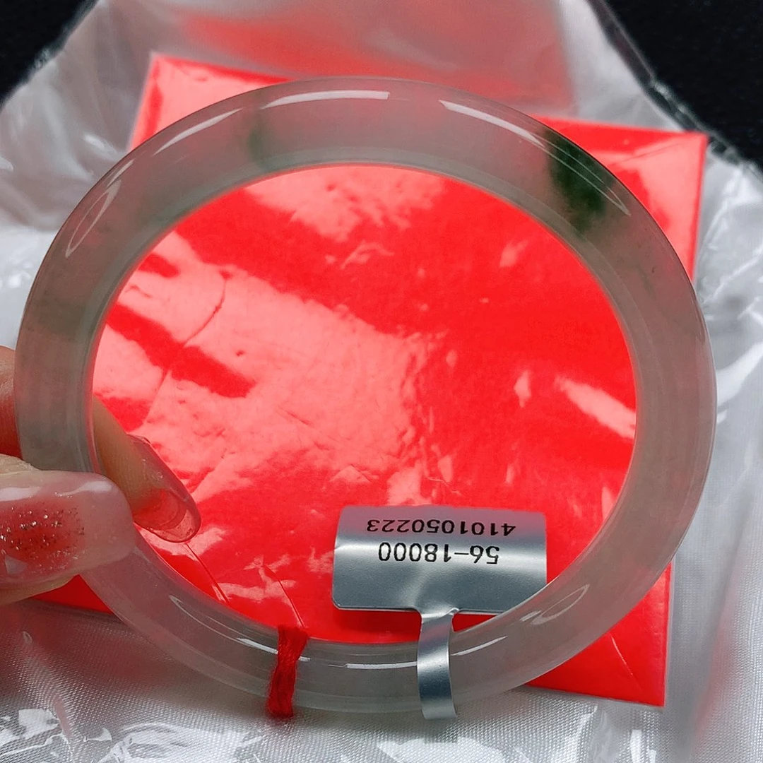 翡翠手镯未镶嵌缅甸天然a货翡翠56