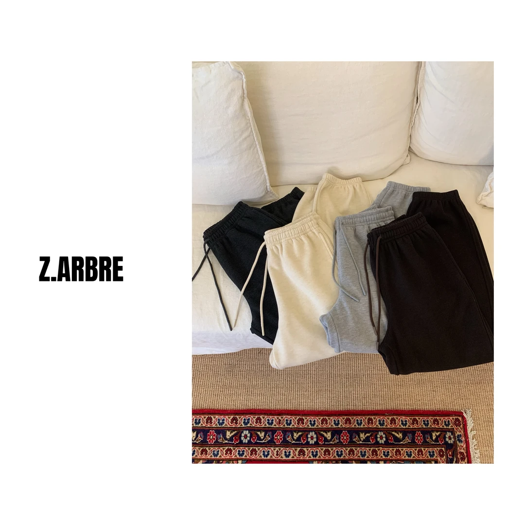 Z.ARBRE 寒冬版保暖神裤 加绒加厚羊毛卫裤女
