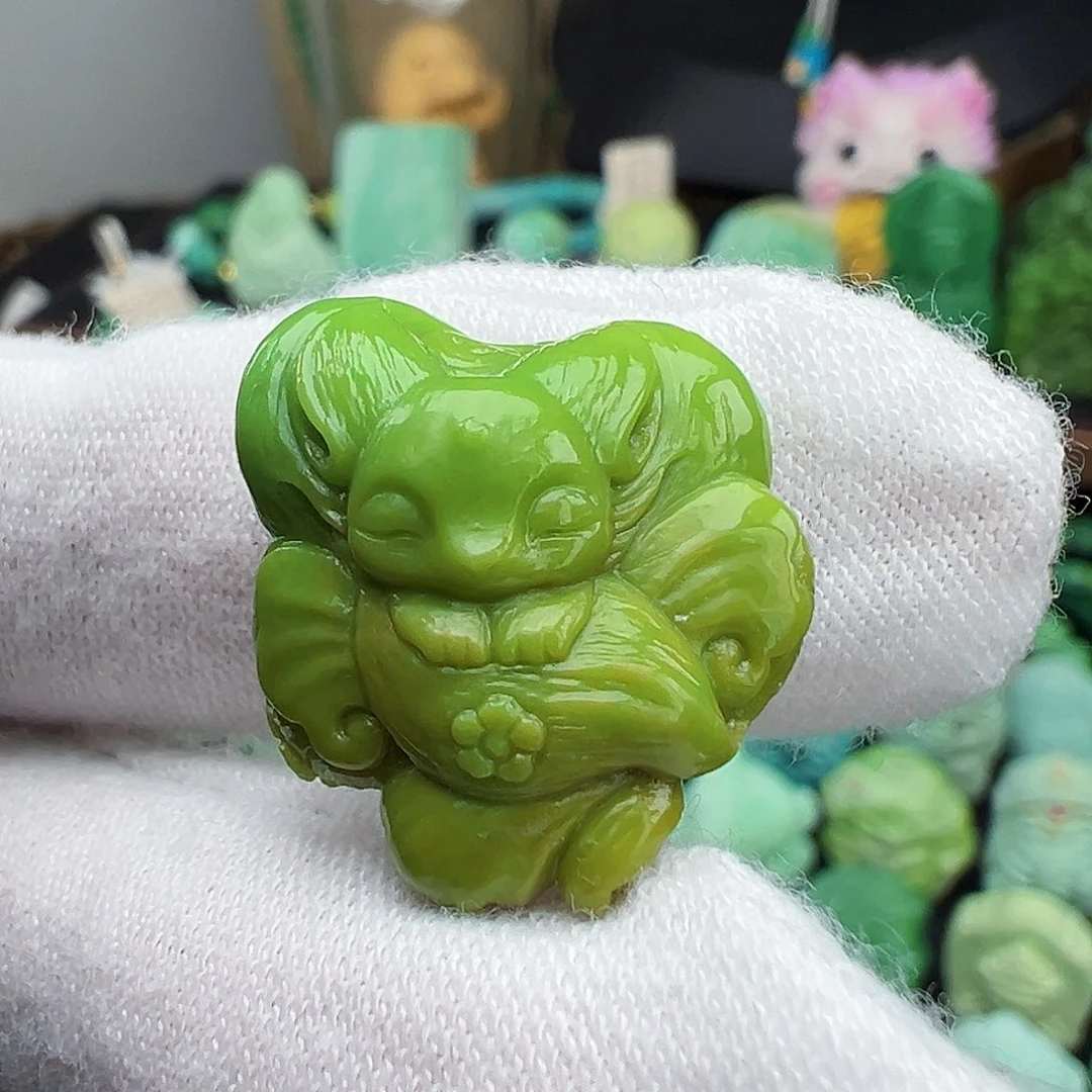 绿松石未镶嵌绿松石主播璐璐