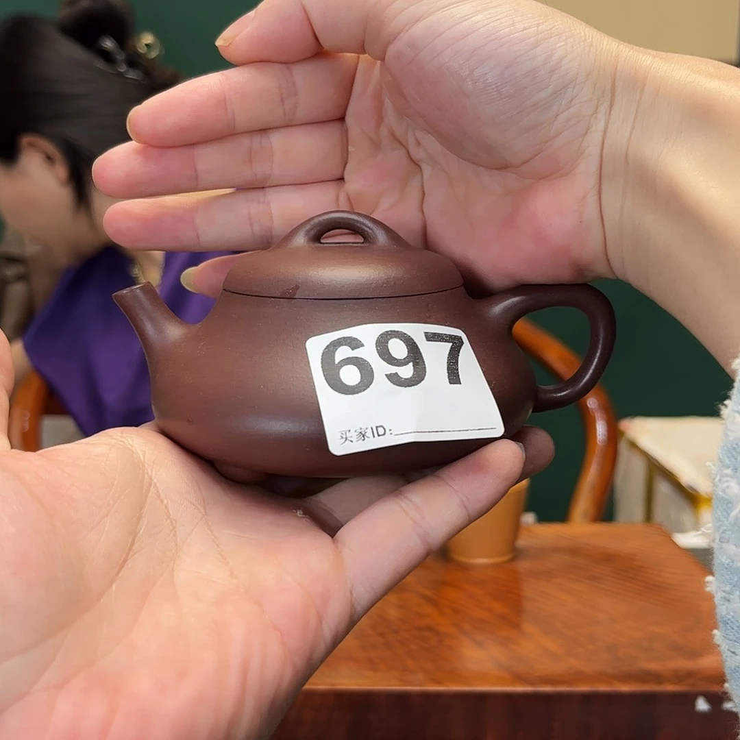 紫砂茶宠石瓢697