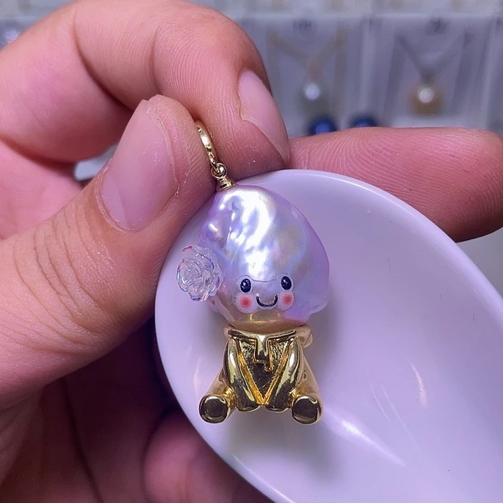 颈饰淡水珍珠合金33