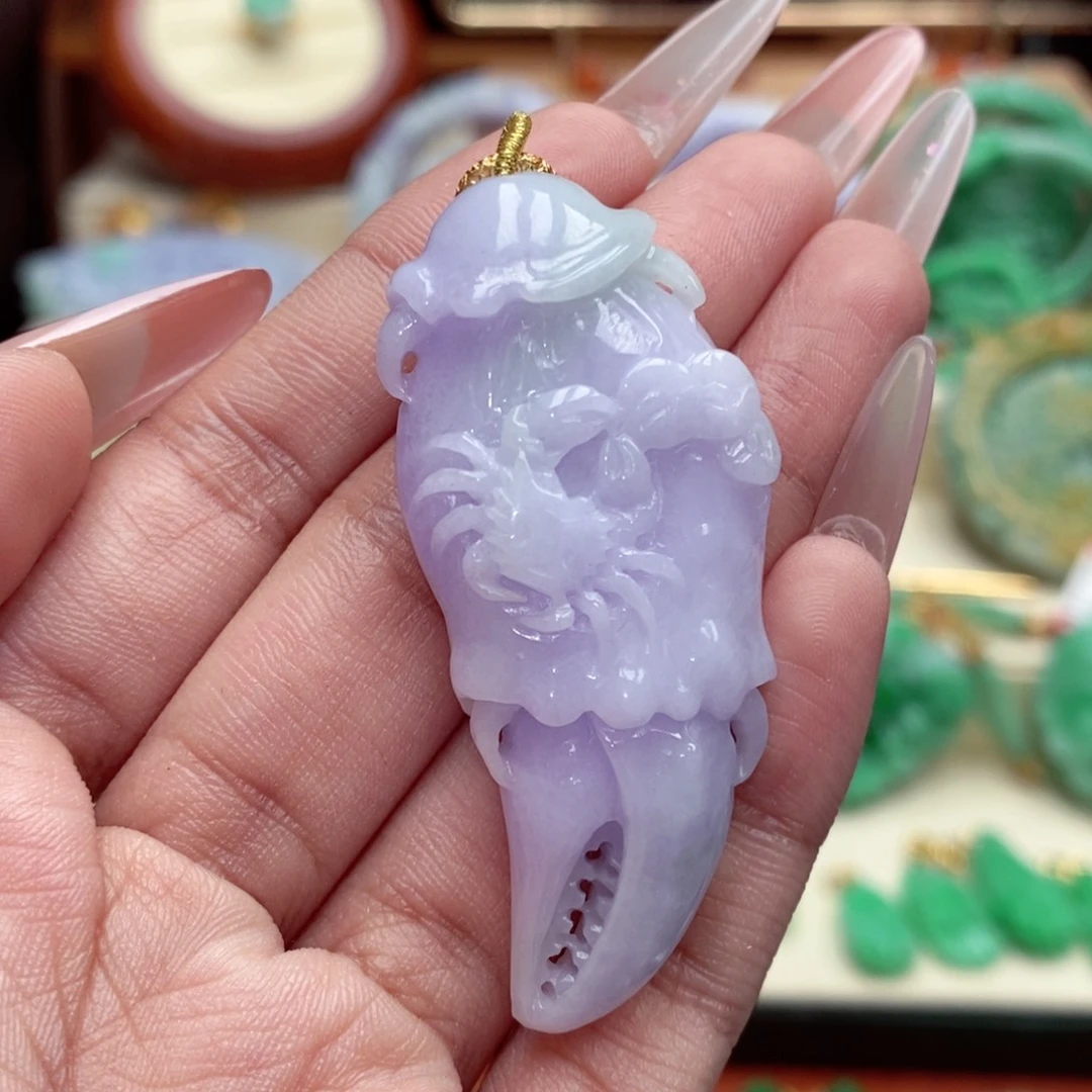 未镶嵌戒指翡翠翡翠吊坠