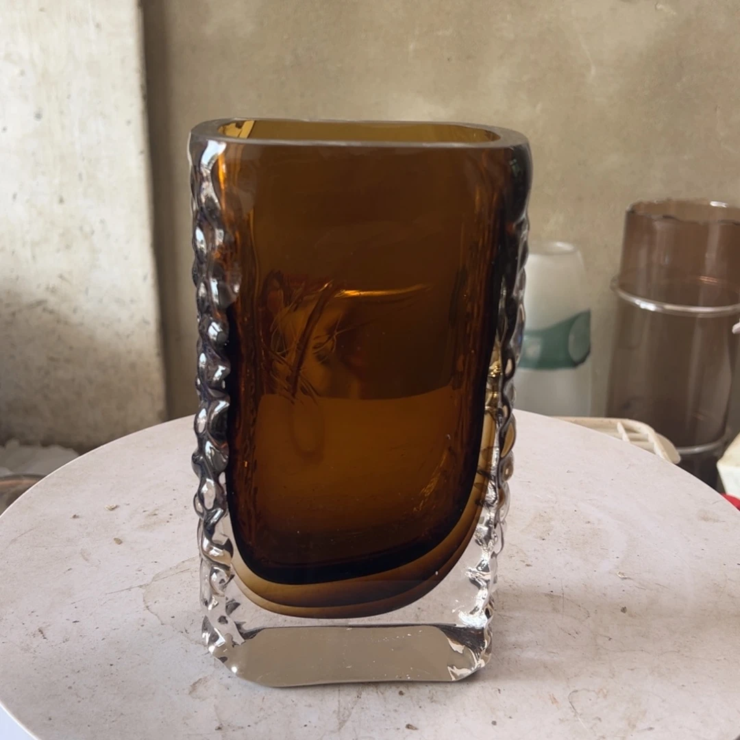 弘扬琉璃花器微瑕高度22