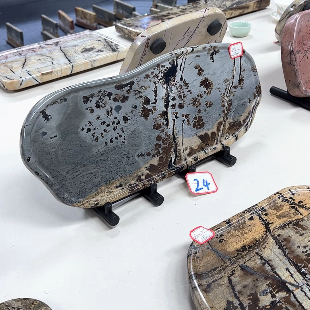 广西石天然国画石干泡台