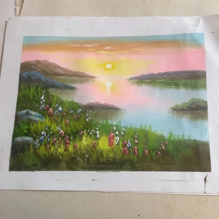 油画油画作品入选3040