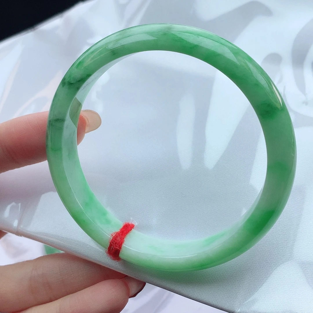 翡翠手镯未镶嵌57圈口882458