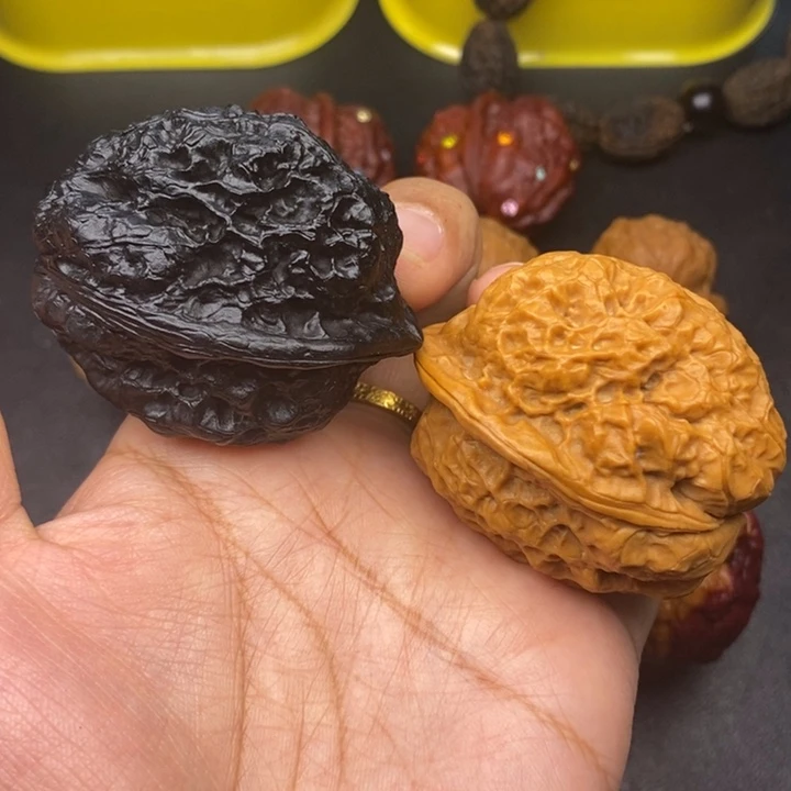 吊坠文玩核桃45尺金蟾王