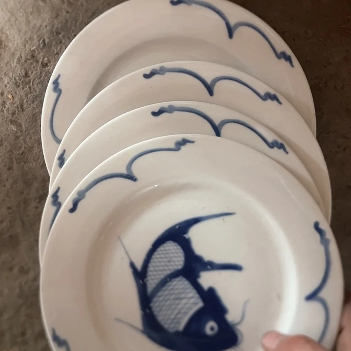 摆件陶瓷盘子碗啥都有