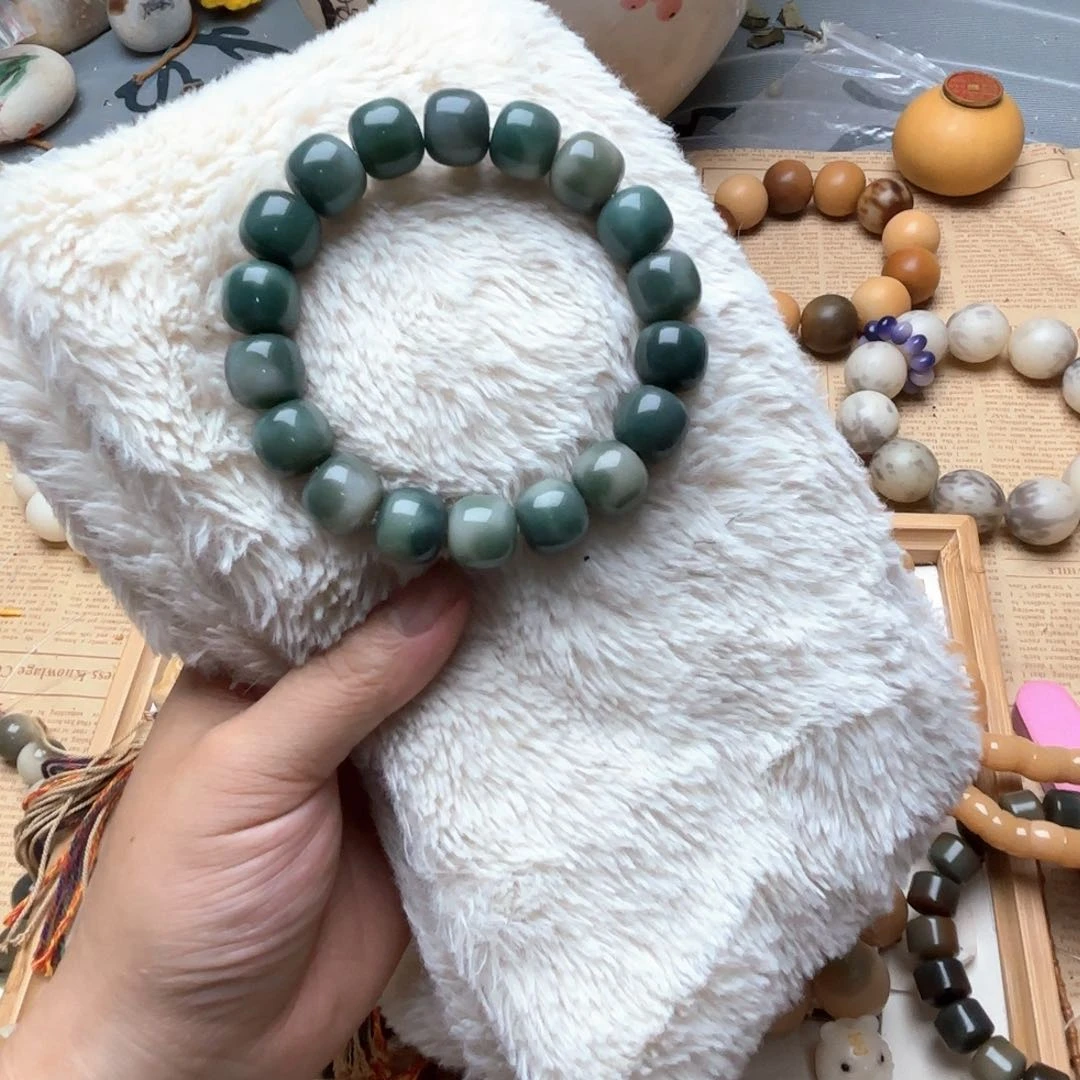 菩提根/象牙果手串花皮桶