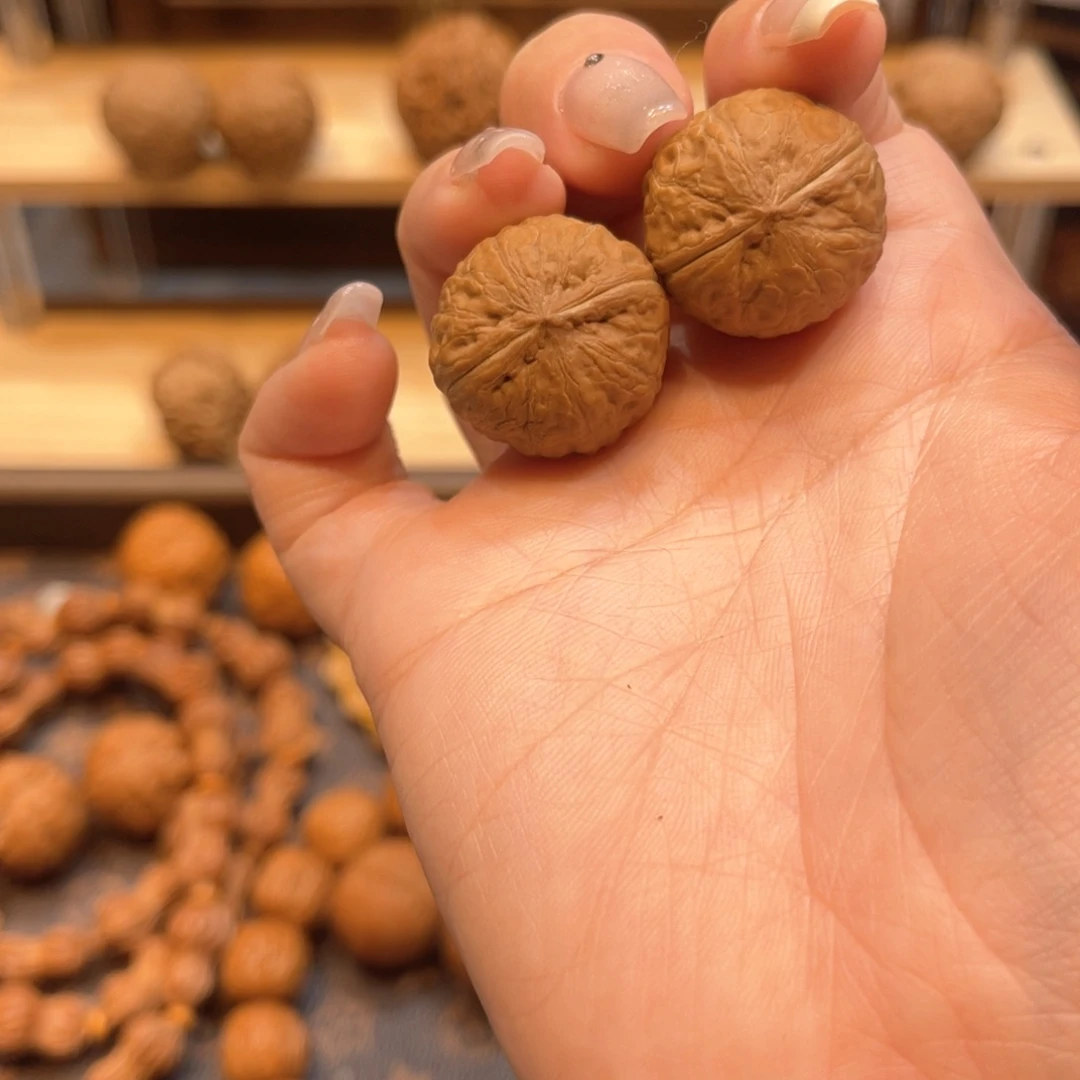 文玩核桃把件小馒头手捻