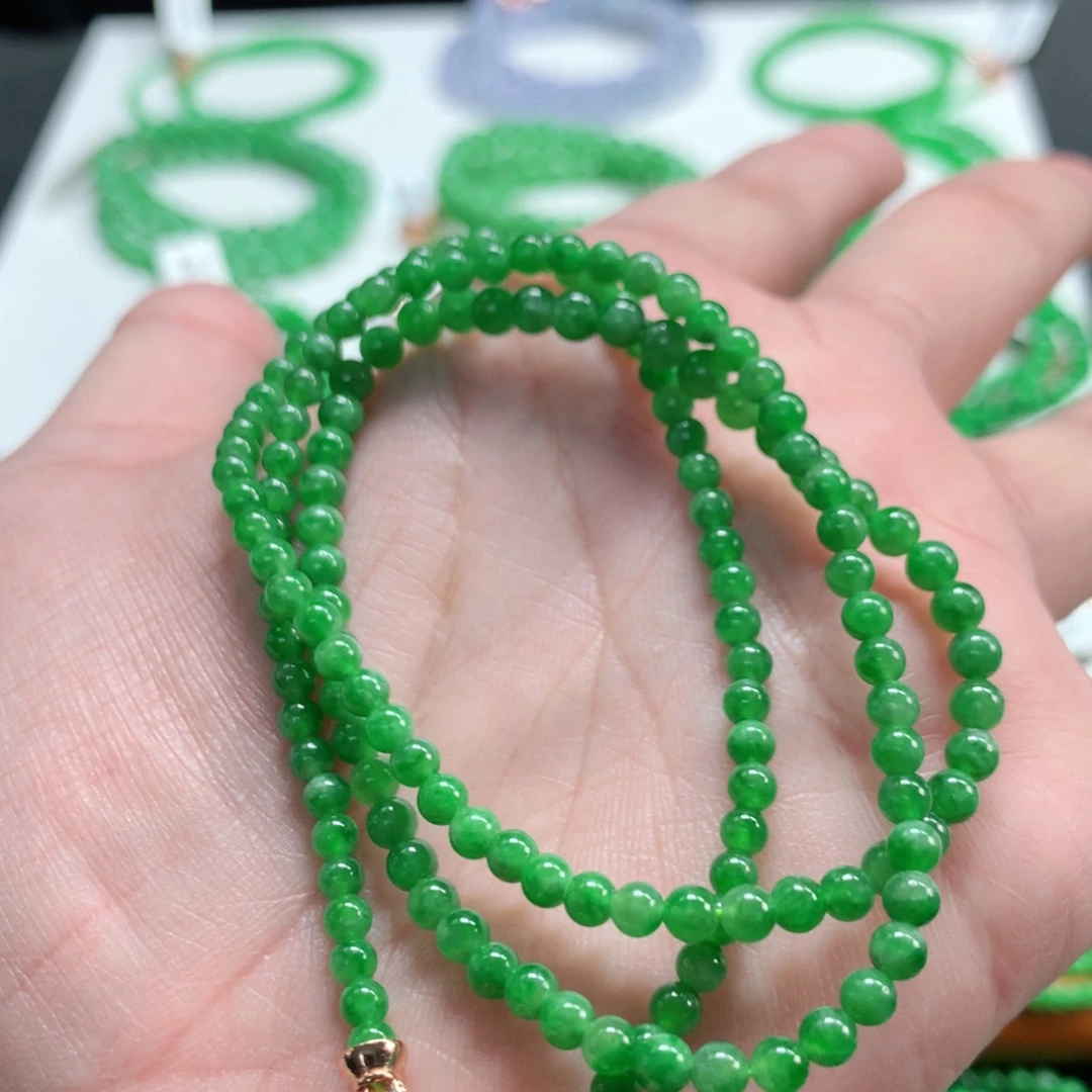翡翠未镶嵌手链翡翠