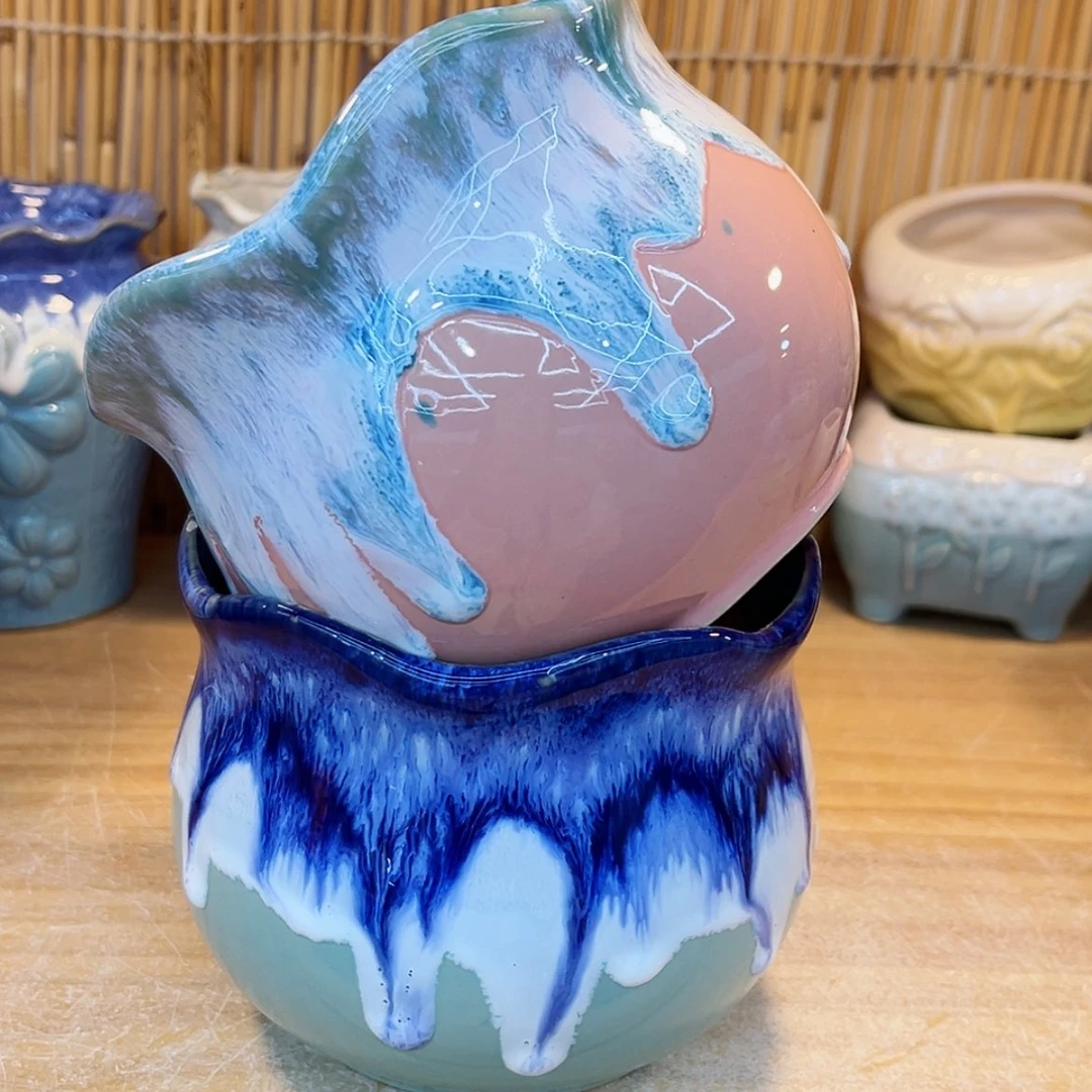 【闪购商品】陶瓷花盆