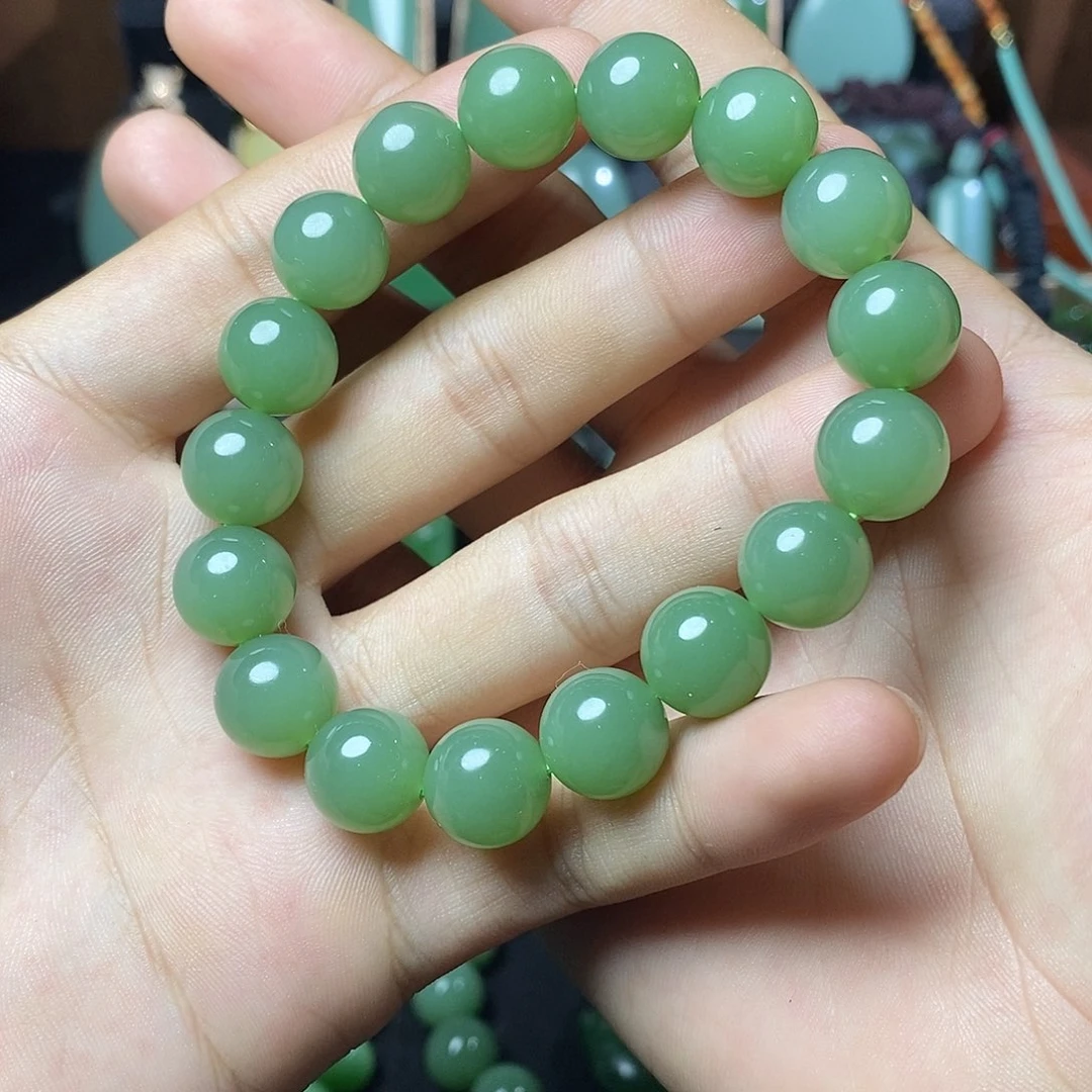 吊坠(不含链)未镶嵌和田玉（碧玉）