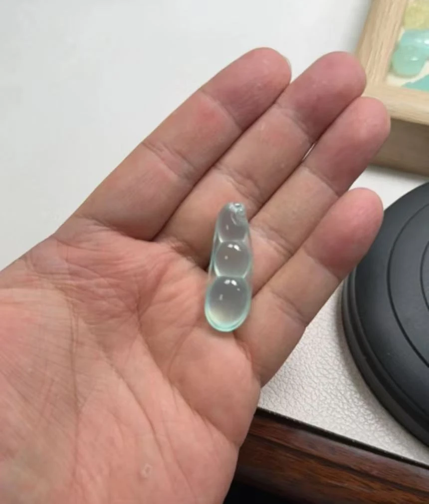 《抖音官方保真》天然A货冰透度母观音＋财神多样性发货一个