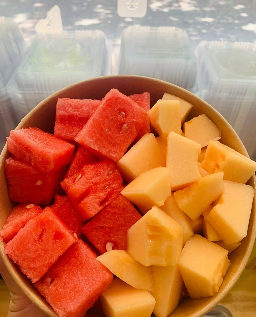 【双拼】西瓜➕哈密瓜 500g
