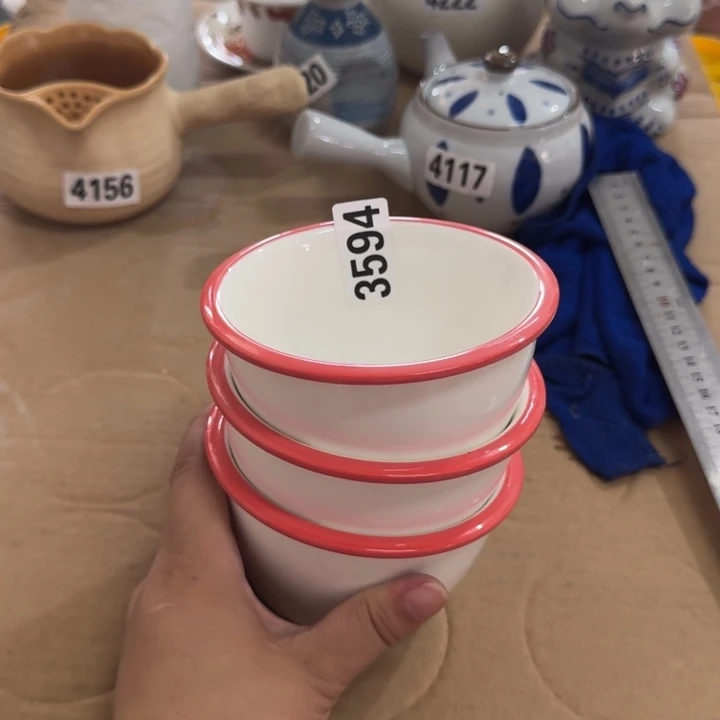瓷片瑕疵陶瓷满15包邮3594